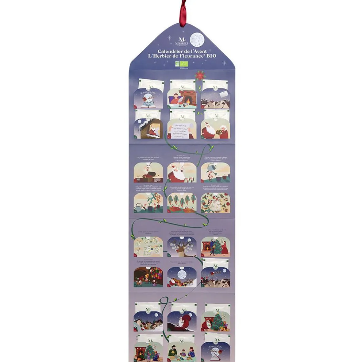 Calendrier de l'Avent thé 24 infusettes-Gifi Hot