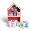 Calendrier Disney Stitch en bois H17cm-Gifi Outlet