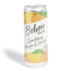 Canette Belvoir boisson gazeuse mangue pêche 33cl-Gifi