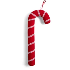 Canne à sucre déco Noël à suspendre blanche H40cm-Gifi Online