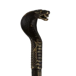 Canne tête de serpent accessoire déguisement Halloween-Gifi Clearance
