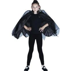 Cape noire enfant lumineuse-Gifi New