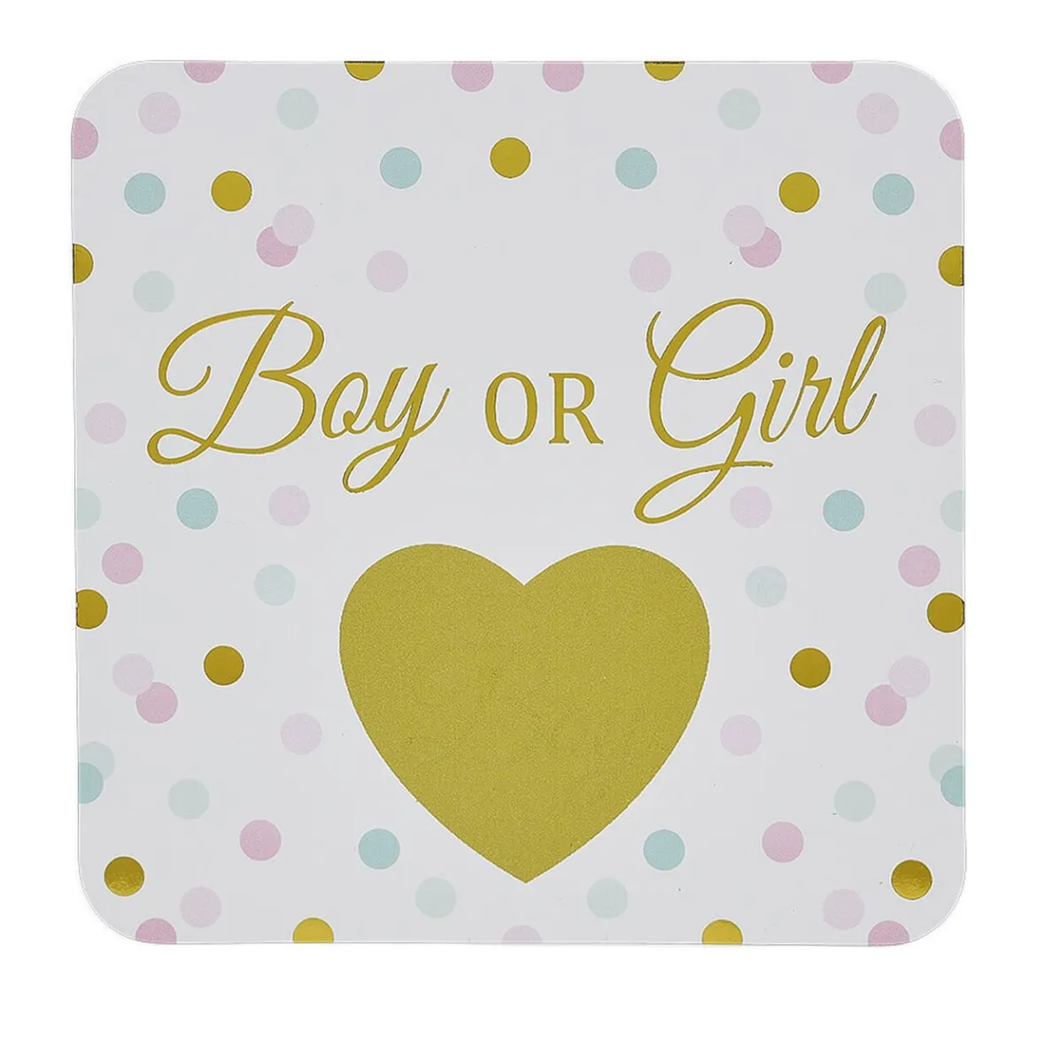 Carte à gratter révélation fille ou garçon x6 - 2 modèles-Gifi Discount