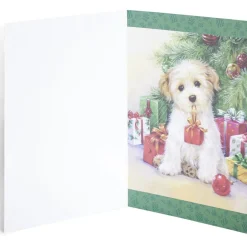 Carte de voeux Noël 12x17cm-Gifi Clearance