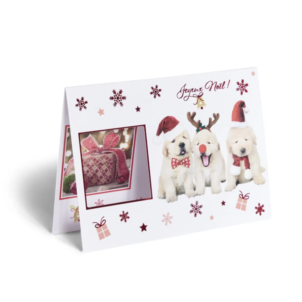 Carte de voeux Noël 12x17cm-Gifi Clearance
