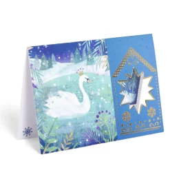 Carte de voeux Noël 12x17cm-Gifi Clearance