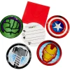 Carte d'invitation Avengers x6-Gifi Outlet