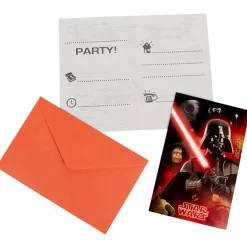 Carte d'invitation Star Wars x6-Gifi