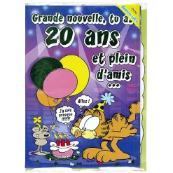 Carte maxi Garfield-Gifi Hot