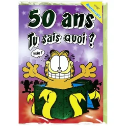 Carte maxi Garfield-Gifi Hot