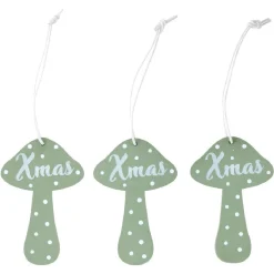 Champignon de Noël à suspendre x9-Gifi