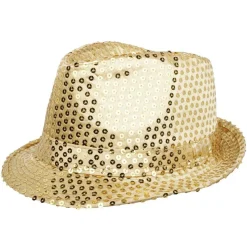 Chapeau à sequins doré ou argenté-Gifi Clearance