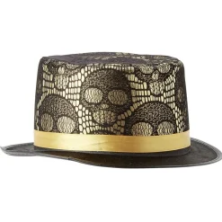 Chapeau brillant tête de mort-Gifi Sale