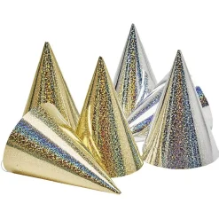 Chapeau de fête holographique x 6-Gifi