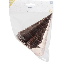 Chapeau de fête rose gold x5-Gifi Hot