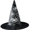 Chapeau de sorcière imprimé toile d'araignée phosphorescent Ø40cm-Gifi Hot