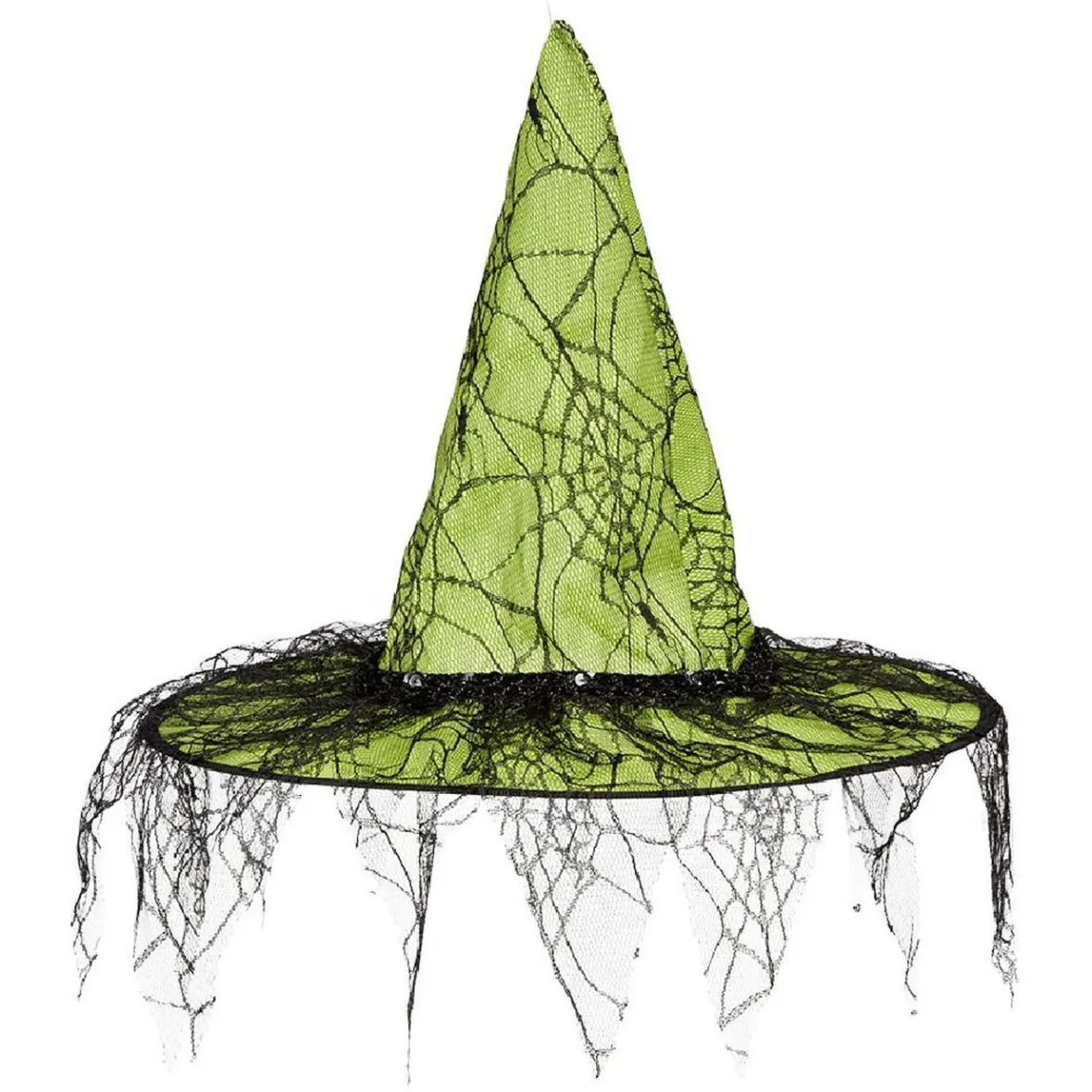 Chapeau de sorcière recouvert de dentelle-Gifi Best