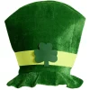 Chapeau haut-de-forme Saint-Patrick taille adulte polyester vert-Gifi New