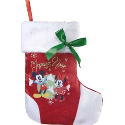 Chaussette de Noël Disney Mickey et Minnie rouge-Gifi Best