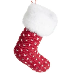 Chaussette de Noël à suspendre H14 cm - 2 modèles-Gifi Sale