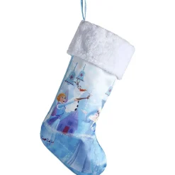 Chaussette de Noël Disney bleue et blanche-Gifi Hot