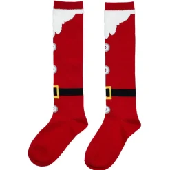 Chaussette de Noël haute rouge et blanc 47cm-Gifi Sale