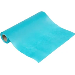 Chemin de table spunbound bleu turquoise-Gifi Hot
