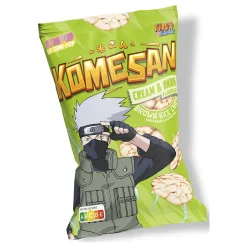 Chips de riz brun Komesan goût crème et oignon Kakashi Naruto 60g-Gifi Sale