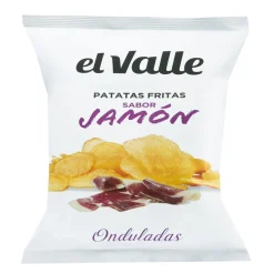 Chips ondulées El Valle saveur jambon 130g-Gifi Sale