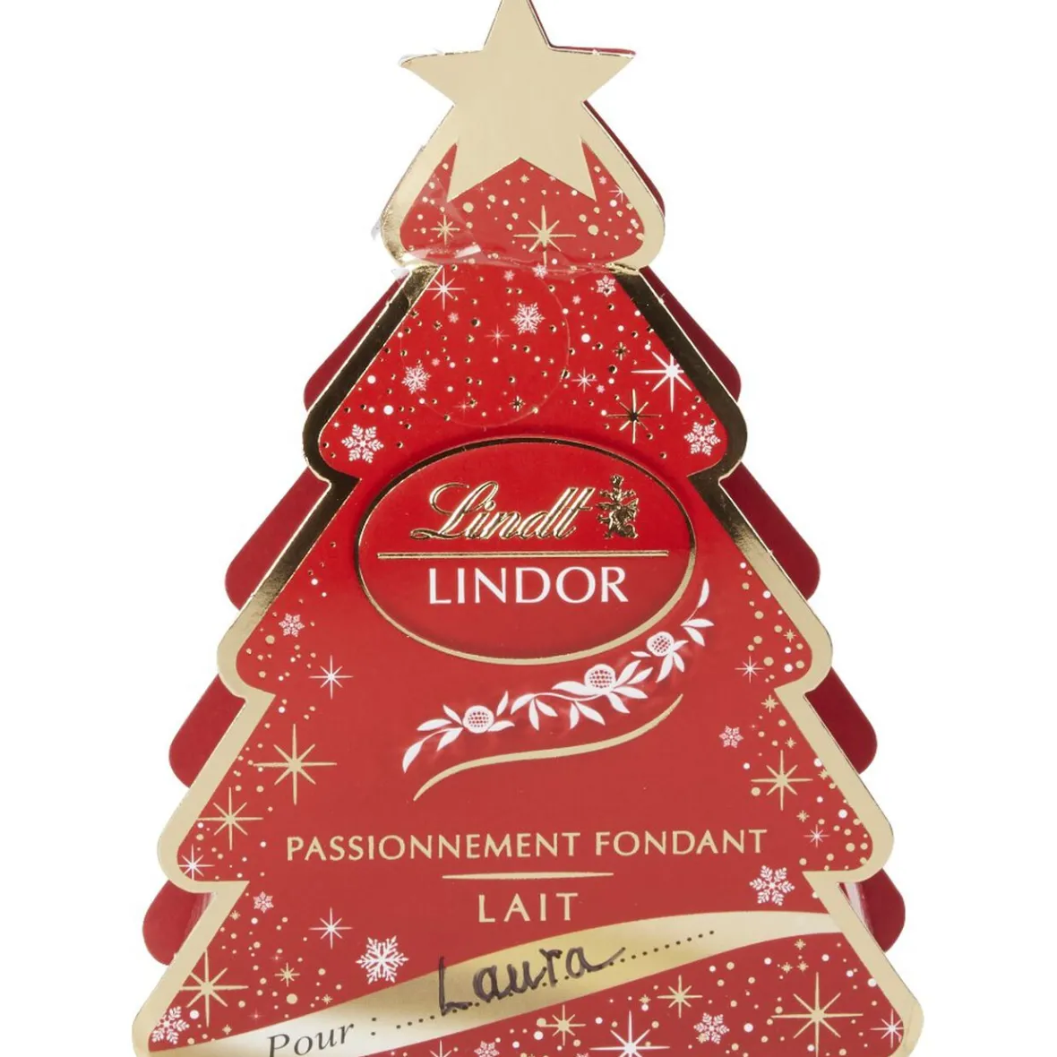 Chocolat Lindor boîte sapin 37g-Gifi