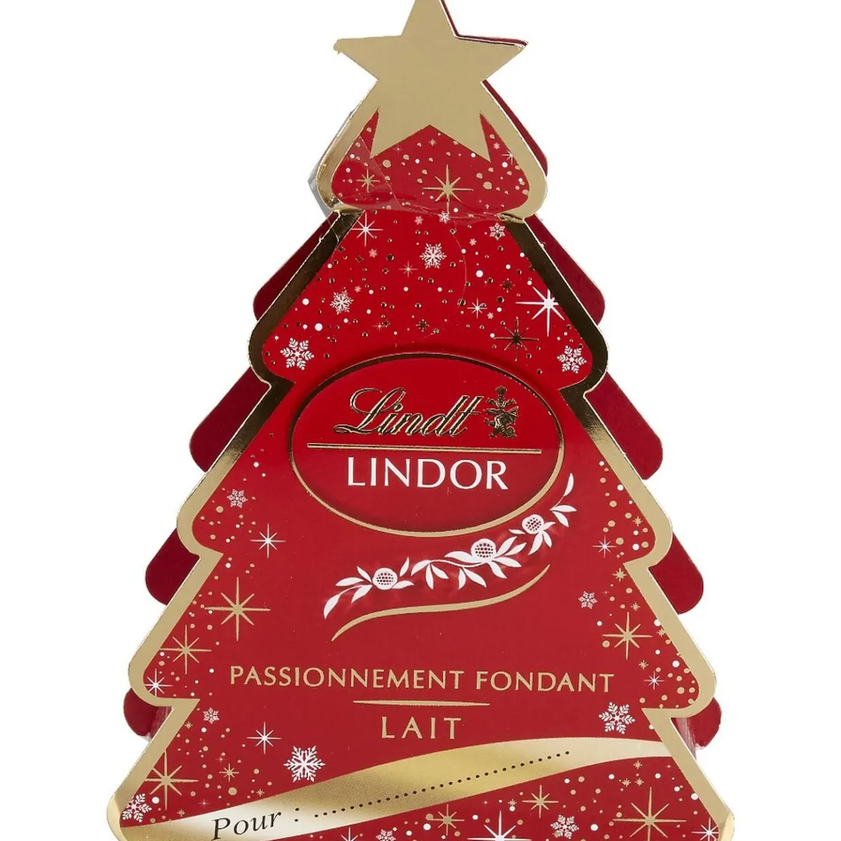 Chocolat Lindor boîte sapin 37g-Gifi