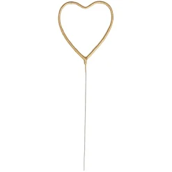 Cierge coeur doré-Gifi Clearance