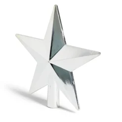 Cimier étoile argenté 20x20cm-Gifi