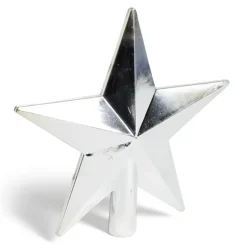 Cimier étoile argenté 20x20cm-Gifi