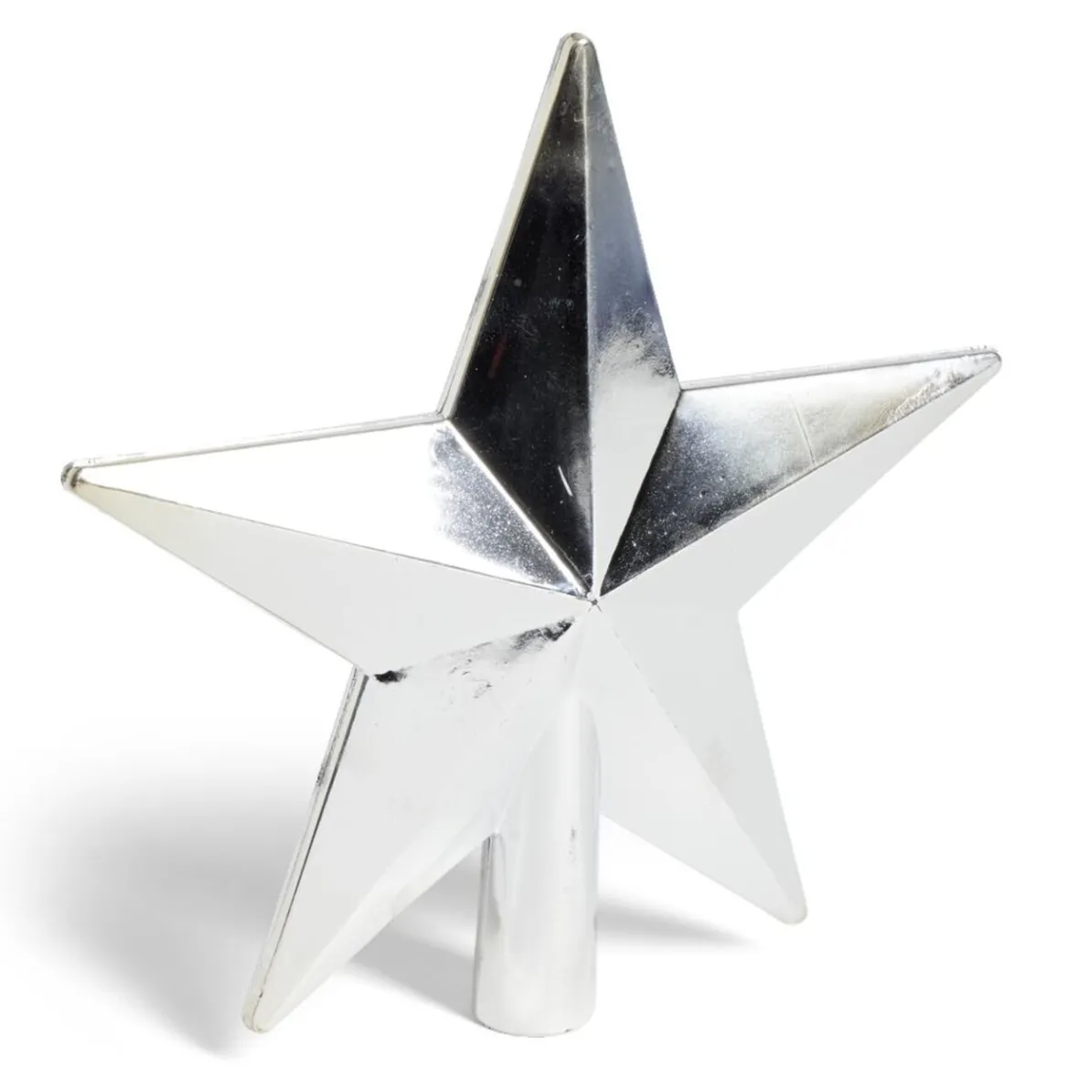 Cimier étoile argenté 20x20cm-Gifi