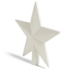 Cimier étoile blanc 20x20cm-Gifi Outlet