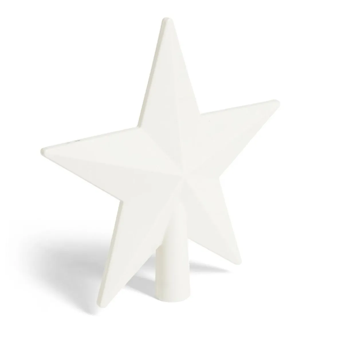 Cimier étoile blanc 20x20cm-Gifi Outlet