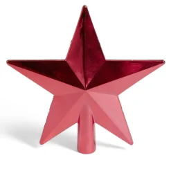 Cimier étoile rouge 20x20cm-Gifi