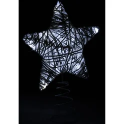 Cimier tête de sapin Noël lumineuse 10 led blanc-Gifi