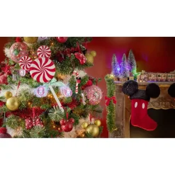 Cimier tête de sapin Noël lumineuse Mickey et Minnie Disney-Gifi Outlet