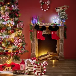 Cimier tête de sapin Noël lumineuse Mickey et Minnie Disney-Gifi Outlet