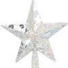 Cimier tête de sapin Noël étoile argentée-Gifi