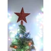Cimier tête de sapin Noël étoile rouge-Gifi