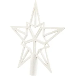 Cimier tête de sapin Noël étoile design-Gifi Outlet