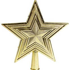 Cimier tête de sapin Noël étoile dorée-Gifi New