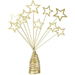 Cimier tête de sapin étoiles filantes Noël - 3 modèles-Gifi Online