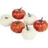 Citrouille décorative plastique Halloween x6-Gifi