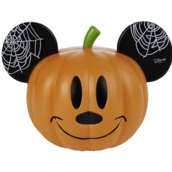 Citrouille Disney Mickey à LED orange et noir - petit modèle-Gifi Sale