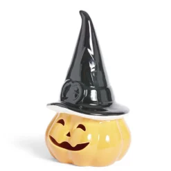 Citrouille Halloween éclairage LED porcelaine orange-Gifi Hot
