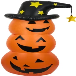 Citrouille Halloween gonflable 85x120cm-Gifi Outlet
